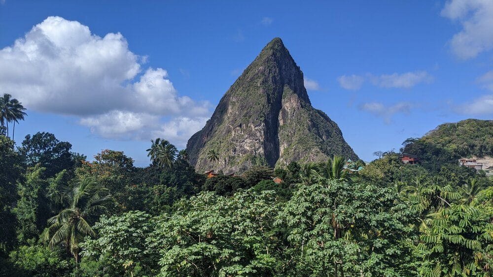 The Piton mountains