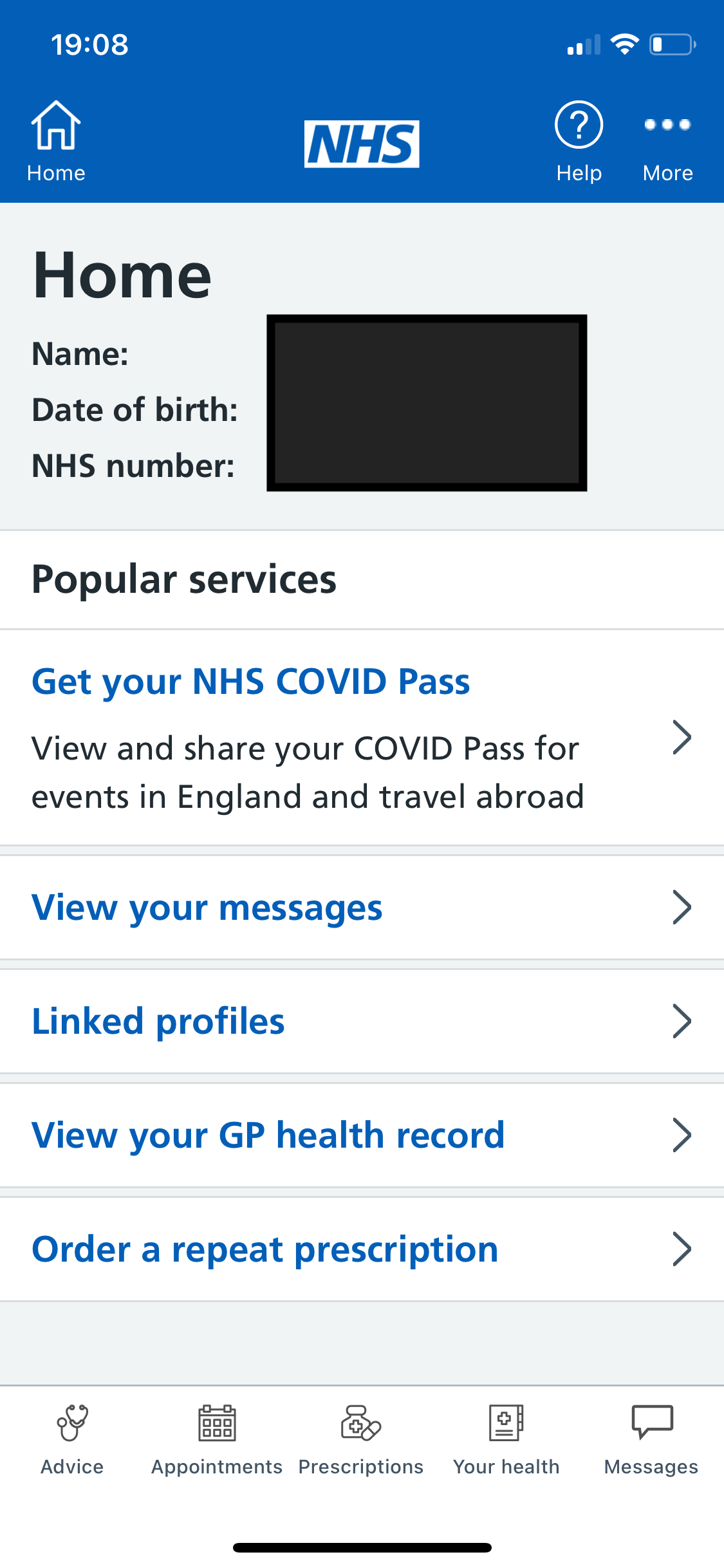 How to use the NHS App to access your UK COVID Pass
