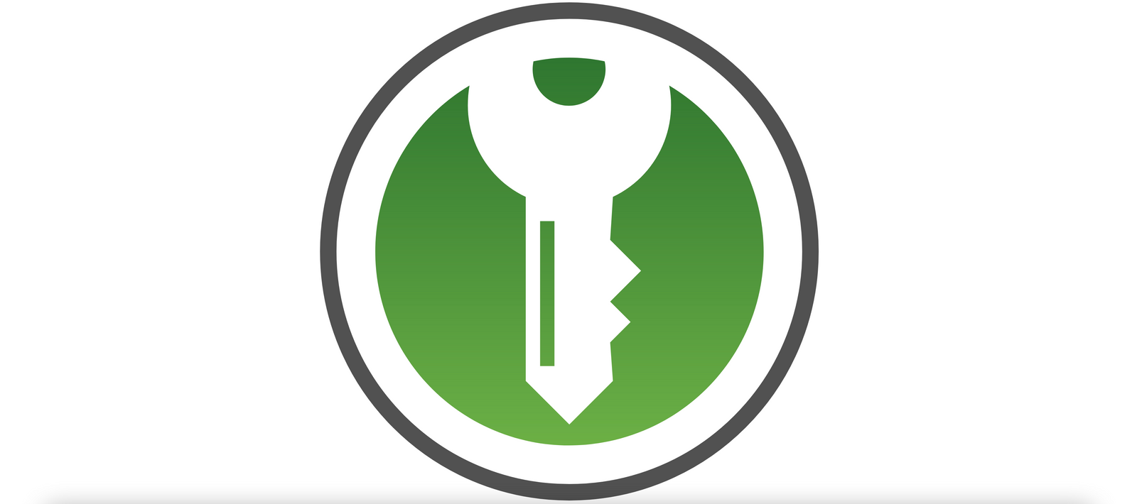 KeePassXC password manager logo